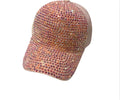 Pink cap with pink diamond design (PRE-ORDER)