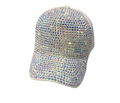 White cap with diamond design (PRE-ORDER)