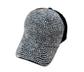 Black cap with diamond design (PRE-ORDER)