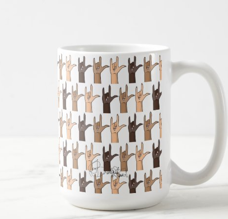 ILY MUG (B)