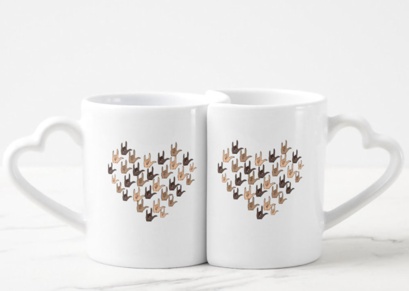 ILY HEART COFFEE MUG SET - PRE ORDER