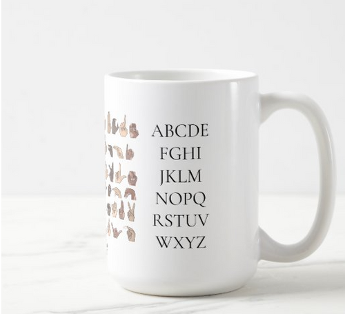ALPHABET - CLASSIC MUG 15 OZ