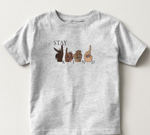 Load image into Gallery viewer, TODDLER FINE - STAY KIND JERSEY T-SHIRT - (PRE ORDER)
